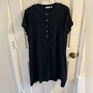 Dylan Black short sleeve dress